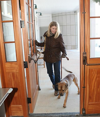 Accessible entrance at Hunterdon Hills Animal Hospital